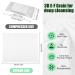 Large Compressed Disposable Face Towels - Portable Cotton Wipes for Travel Camping & Beauty (20PCS - Buy Online on GoSupps.com