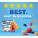 Welch's Fruit Snacks Variety Pack - Mixed Fruit, Island Fruits & Berries, Gluten-Free (Pack of 22, 2.25 oz Bags) - Buy Online on GoSupps.com