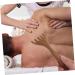BCOATH Wooden Massage Comb - 5-Tine Body Massager for Easy Relaxation | Creative Wooden Tool for Relaxation & Scraping - Buy Online on GoSupps.com