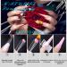 Vnjaoi 120 pc Poly Extension Gel - Dual Nail Shapes for Gel Manicure | Coffin Nail Art Kit for Salon & DIY Home Use - Buy Online on GoSupps.com