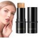 Face Highlighter | Skin-Friendly Formula Facial Repair Concealer Stick | Three-Dimensional Makeup Face Shadow Contouring for Beginners Frifer 05 - Buy Online on GoSupps.com