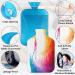 Golf Sportsman Hot Water Bottle with Fluffy Cover - 2L Capacity for Cozy Nights & Pain Relief for Back Neck & Shoulders - Buy Online on GoSupps.com