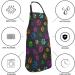Sweetshow Cute Dog Apron with 2 Pockets and Adjustable Neck Waterproof Kitchen Cooking Dog Grooming Aprons for Women Men Dog Paw 2 - Buy Online on GoSupps.com