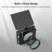 SmallRig Clamp-On Ring Kit (80/85-95mm) for Star-Trail and Mini Series Matte Box - Compatible with Models 3196, 3575, and 3680-3654 - Buy Online on GoSupps.com