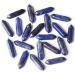 Xiannvxi 20 pieces crystals set blue sodalith stone gemstones natural healing crystal set polished drum stones magic wand Reiki bulk six-sockets witchcraft gift blue sodalith-20pcs