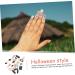 4 Sets Halloween Fake Nails Manicure Patch DIY Manicure Supply Halloween Rhinestone Fake Nails Women Fake Nails Manicures Charm Nail Art Patches Nails for Women Nails Press minkissy - Buy Online on GoSupps.com