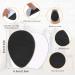 20Pcs Non-Slip Shoe Pads - Thick Self-Adhesive Sole Protectors & Anti-Slip Grips for Shoe Repair | Oval 9x6.5cm - Buy Online on GoSupps.com
