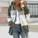 Shop Hanxiulin Oversized Plush Hoodie Jacket - Warm Women's Winter Coat & Fleece Sweater in XL Green - Buy Online on GoSupps.com