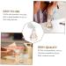 VILLCASE Makeup Glitter Spray - 1pc Plastic Body Glitter Tool - Highlight Spray for Glamorous Looks - 7x5.5cm Ivory - International Shipping Available - Buy Online on GoSupps.com
