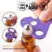 48-Pack Hoa Kinh 10ml Amber Glass Roller Bottles - UV Protection, Stainless Steel Balls - Empty Essential Oil Roller Bottles - 10ml (48 Pack) - Buy Online on GoSupps.com