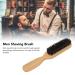 Premium Men's Beard & Hair Brush Set - Wooden & Bamboo Grip Soft Bristles for Facial Cleaning & Beard Styling - Buy Online on GoSupps.com
