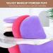 Start Makers 6 Pcs Makeup Puff Set - Reusable Triangle Sponge with Strap for Loose Powder Foundation - Rose - Buy Online on GoSupps.com