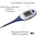 Apex Large Face Digital Thermometer - Fast 10 Second Read Time for Adults and Children - Fever Detection Tool - Buy Online on GoSupps.com