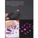 EBANKU Flat Back Nail Art Rhinestone - Professional Fluorescent Purple Nail Jewel for Nail Craft - Buy Online on GoSupps.com
