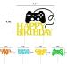 37 Pcs Video Game Controllers Cupcake Toppers Gamer Cake Topper Decoration Video Game Cupcake Topper Supply for Kids Gaming Themed Birthday Party Supplies Favors - Buy Online on GoSupps.com