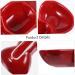Milisten 3 Pcs Dipping Dish Soy Sauce Ceramics Snack 13.2X7.8X2.8CMx3pcs Redx3pcs - Buy Online on GoSupps.com