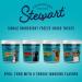 Stewart Freeze Dried Dog Treats - Healthy Grain-Free Beef, Chicken, and Salmon Single Ingredient Treats for All Breeds - 21 Ounce Resealable Tub - Buy Online on GoSupps.com