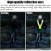Tibapla Reflective Running Vest - Breathable Reflector Vest for Jogging Cycling & Hiking | Lightweight Safety Gear for Women Men & Kids - Buy Online on GoSupps.com