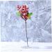 ABOOFAN 3pcs Coffee Shop Decor Artificial Berries Office Decoration Lifelike Berries Realistic Looking Berries Floral Decor Artificial Branches Fake Decorative Fruit Simulation Berries Red - Buy Online on GoSupps.com