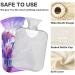 Buy NAANLE 2L Hot Water Bottle with Cover - Lavender Flower Design for Back Pain Relief & Heat Therapy | International Shipping Available - Buy Online on GoSupps.com