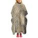 Snakeskin Pattern Hair Cutting Cape for Boys Girls Professional Barber Cape Haircut Apron