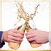 30 Plastic Stemless Champagne Flutes with Gold Rim - Disposable & Unbreakable 9 Oz Glasses | Reusable & Shatterproof for Weddings, Birthdays, Parties - 30 Count - Buy Online on GoSupps.com
