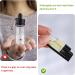 10 Pcs Mini Glass Vials With Spoons Portable Small Pocket Condiment Box Spice Dispenser Bottle Leakproof Storage Bottles Stash Bottle for Outdoor Camping Travel - Buy Online on GoSupps.com