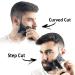 Beard Shaper Tool for Men - Stylish Beard Lineup Guide with Dual Action Comb and Barber Pencil Liner - Buy Online on GoSupps.com