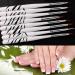 8 x Zebra Nail Art Dotting Pens Professional Manicure Brush Tools for Perfect Nail Designs | International Shipping Available - Buy Online on GoSupps.com