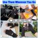 Copper Arthritis Gloves with Adjustable Wrist Strap - 2 Pairs for Women & Men - Pain Relief Compression Gloves for Arthritis, Carpal Tunnel, RSI - Small/Medium Black - Buy Online on GoSupps.com