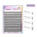 Natural C Curl Individual Lashes 11-14mm | DIY Eyelash Extension Clusters A2 | False Lashes Extension - Buy Online on GoSupps.com