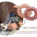 Rayyl Spiral Hair Gum - 36 Pain-Free Elastic Hair Ties for Thick Hair | Seamless Ponytail Holders for Women & Girls - Buy Online on GoSupps.com