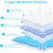 Super Absorbent Waterproof Dog Training Pads - 100 Count Extra Small 28 x 30 Hausbreaking Pet Pads - Ideal for Puppies - Blue XL 71x76cm - Buy Online on GoSupps.com