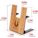 JACKCUBE DESIGN Skateboard Storage Holder - Display & Parking Stand for Skateboards | Portable & Stylish Wood Design - Buy Online on GoSupps.com