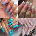 UNA GELLA Natural Acrylic Nail Tips - 432pcs Coffin Square French False Nails for Nail Extension & DIY Nail Art - 12 Sizes Soft Gel Tips - Buy Online on GoSupps.com