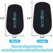 Height Increase Insoles for Men & Women | Invisible Heel Lift Inserts for Leg Length Discrepancy | Shock Absorbing Boosters (Black Small-0.6 Height - Buy Online on GoSupps.com