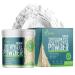 BAMBOEARTH Natural Fluoride Free Toothpaste Powder - Remineralizing Whitening Sensitive Teeth Tooth Powder with Baking Soda and 100% Zero Waste Packaging