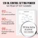 Oil Control Pressed Setting Powder - 12H Longlasting Waterproof Translucent Makeup Compact | 01 Light 0.28oz - Perfect for All Skin Types - Buy Online on GoSupps.com
