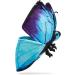 Zappi Co 100% Recycled Plush Blue Morpho Butterfly Toy - 28.5cm | Eco-Friendly Stuffed Animal for Newborns - Buy Online on GoSupps.com