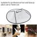 Buy Waterproof Hairdressing Cape for Adults - White Salon Hair Cutting Cape | International Shipping Available - Buy Online on GoSupps.com