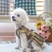 PUPTECK Classic Plaid Dog Dress for Medium Dogs - Cute Puppy Clothes Outfit - Buy Online on GoSupps.com