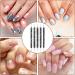 5PCS Dotting Tools Set Professional Ball End Nail Art Tools Polish Carving Tool Dotting Painting Pen 2 Way Nail Dotting Pen Marbleizing Tool Set for Nail Art Designs Black - Buy Online on GoSupps.com