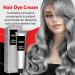KOAHDE Light Gray Silver Color Hair Cream Silver Gray Natural Hair Dye Cream Hair Dye Light Gray Silver Cream Hair Cream Hair Dye Light Gray Silver Gray Hair Dye Cream Temporary Hair Color Wax - Buy Online on GoSupps.com