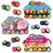 Beauty4Britain Set of 18 Lip Balm Unisex Cocktail Candy Shop Fairy Tale Shining Non Colour Lipbalm