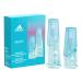 adidas Moves for Her 2 Piece Gift Set Notes of Grapefruit Green Apple and Peppermint Women's Fragrance Long Lasting Sporty Fragrance Travel Size 0.75 Fl Oz (Pack of 2) Moves For Her 2PC