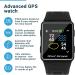 Shot Scope V3 GPS Golf Watch - Automatic Shot Tracking, Hazard Distances, Strokes Gained - iOS & Android Apps - 100+ Stats - 36,000+ Pre-Loaded Courses - No Subscriptions | Black - Buy Online on GoSupps.com