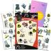 Nightmare Before Christmas Temporary Tattoos - 75 Jack Skellington, Sally, Oogie Boogie Designs - Buy Online on GoSupps.com