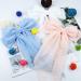 3-Piece Set Large Hair Bows Clips for Women & Girls - Bright Color Big Bow Barrettes with Long Tail French Barrettes - Buy Online on GoSupps.com