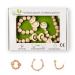 Gift set for birth from sustainable wood i boy & girls i pacifier chain i rattel i pram chain i neutral baby gift i baby toys wood i baby equipment i green bambino