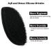HieerBus Silicone Face Scrubber | Facial Cleansing Brush for Men and Women | Gentle Exfoliation Pad for Cleansing and Massage | Black+Purple - Buy Online on GoSupps.com